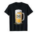 Beer Humor Men Father 50th Birthday T-Shirt