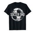 Soccer Dad Family Matching Team Player Gift Sport Lover Papa T-Shirt