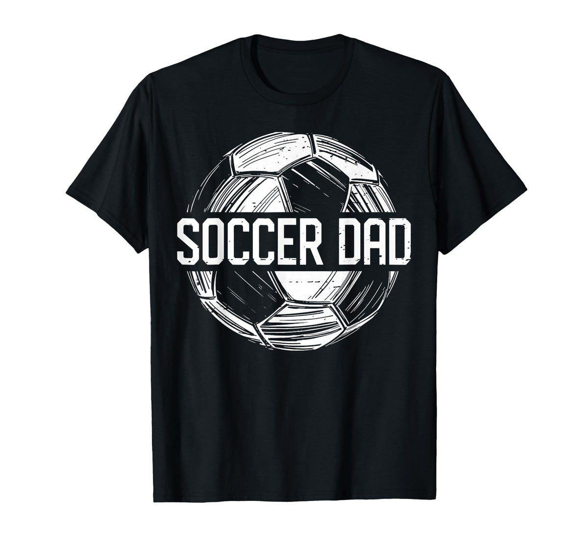 Soccer Dad Family Matching Team Player Gift Sport Lover Papa T-Shirt