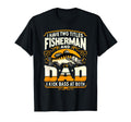 I Have Two Titles Fisherman Dad Father's Day Bass Fishing T-Shirt