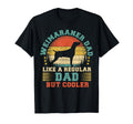 Mens Weimaraner Dad Funny Vintage Weimaraner Dog Father's Day T-Shirt