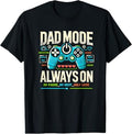 Funny Gamer Dad Father's Day Design Super Daddy Gaming T-Shirt