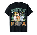 Soon To Be Papa Animal Safari Jungle Gender Reveal T-Shirt