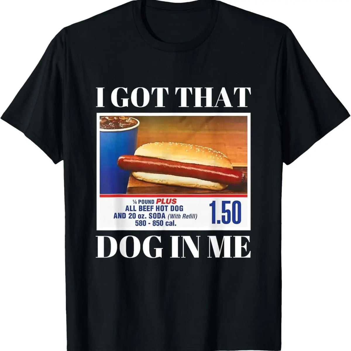 I Got That Dog In Me Funny Combo 4th Of July Vintage Meme T-Shirt