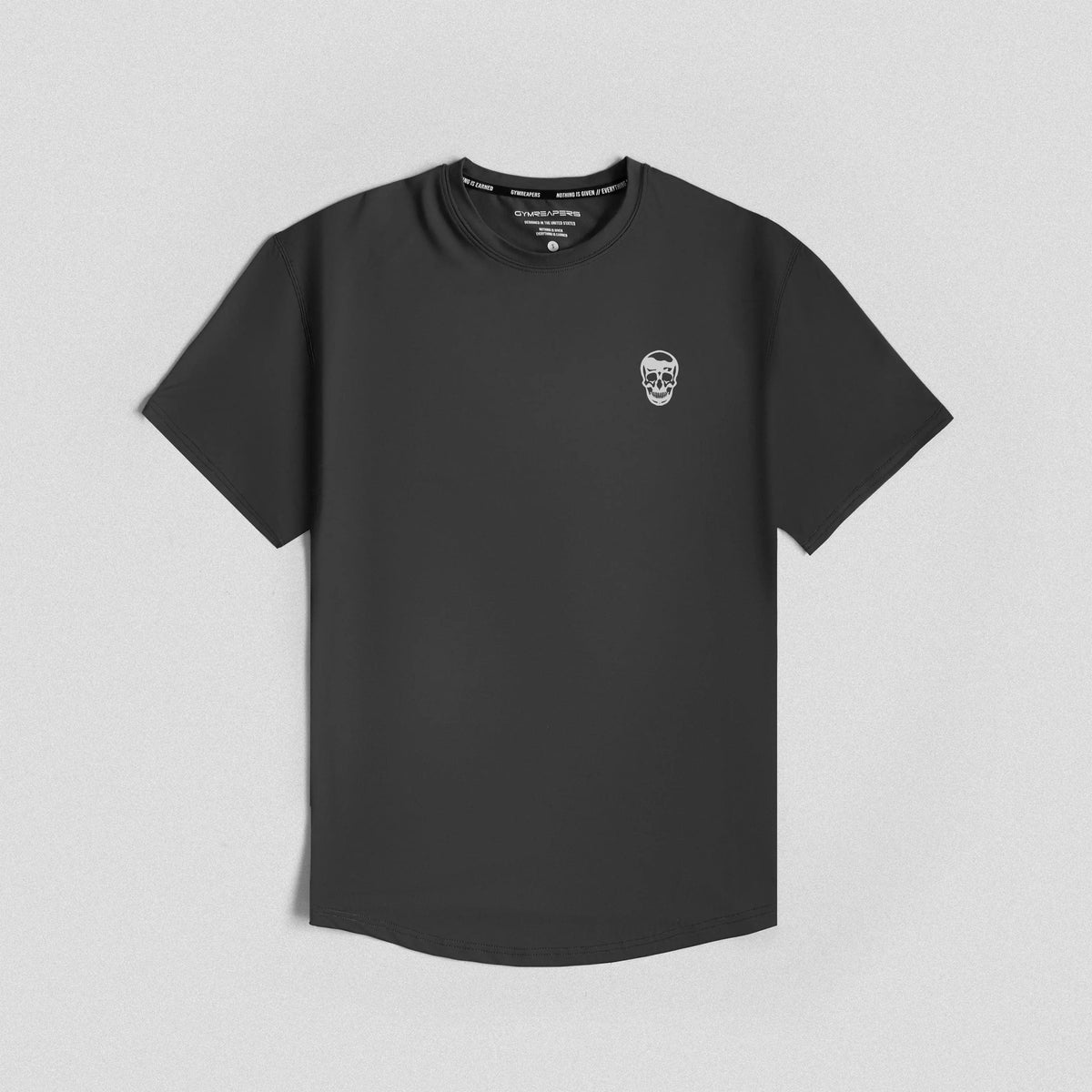 Gymreapers Performance Short Sleeve Shirts Moisture Wicking - Fitted Upper Body, Loose On The Tummy - Breathable, Lightweight Workout Shirt For Men