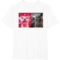 Born To Dilly Dally Forced To Lock In FUNNY MEME CUTE Cat T-Shirt