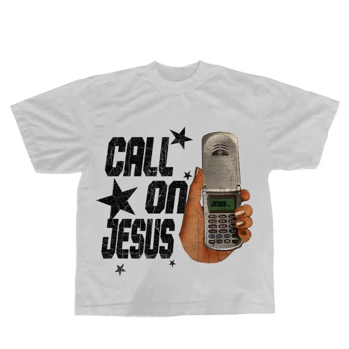 Men Faith Inspired Graphic T Shirt with Call on Jesus Print Soft Cotton Crewneck Short Sleeve Shirt for Daily Casual Wear and All Season Comfortable Outfits