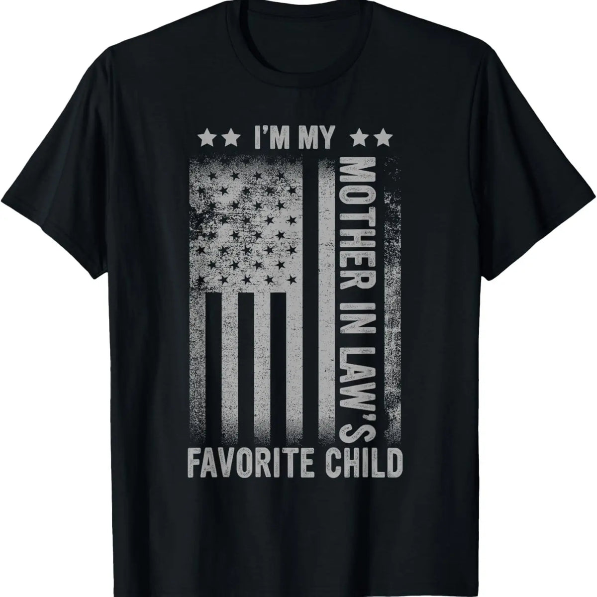 Funny Moms Favorite Son Daughter I'm Mom's Favorite T-Shirt Golf Gift T-Shirt For Men and Women