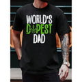 Father's Day Special: World's Dopest Dad Short Sleeve Cotton Shirt for Weed Enthusiasts.